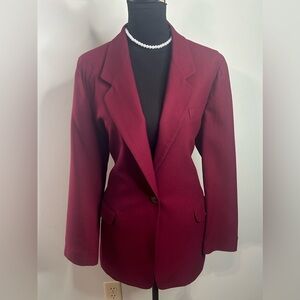 Talbots | wool blazer with inner lining and 2 functional pockets Sz 10